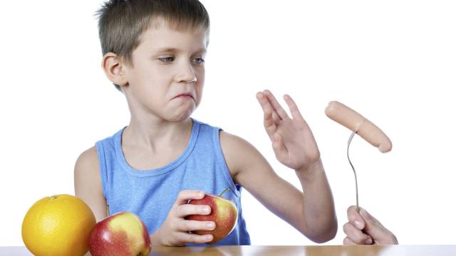 mein Bub der Vegetarier